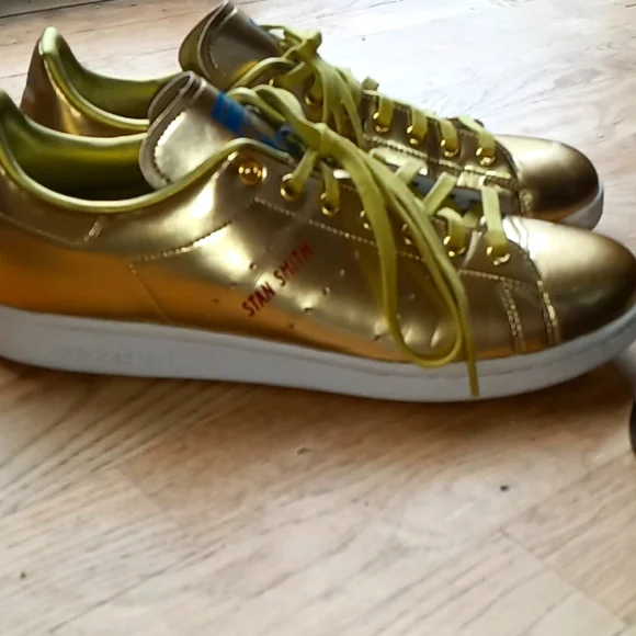 adidas | Shoes | Adidas Stan Smith Golden Shoe | Poshmark